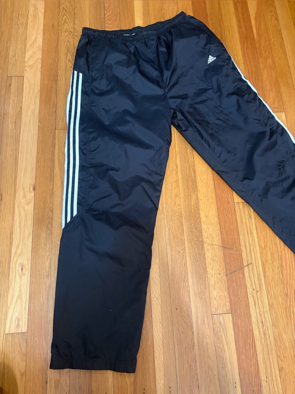 adidas Black & White Athletic Joggers